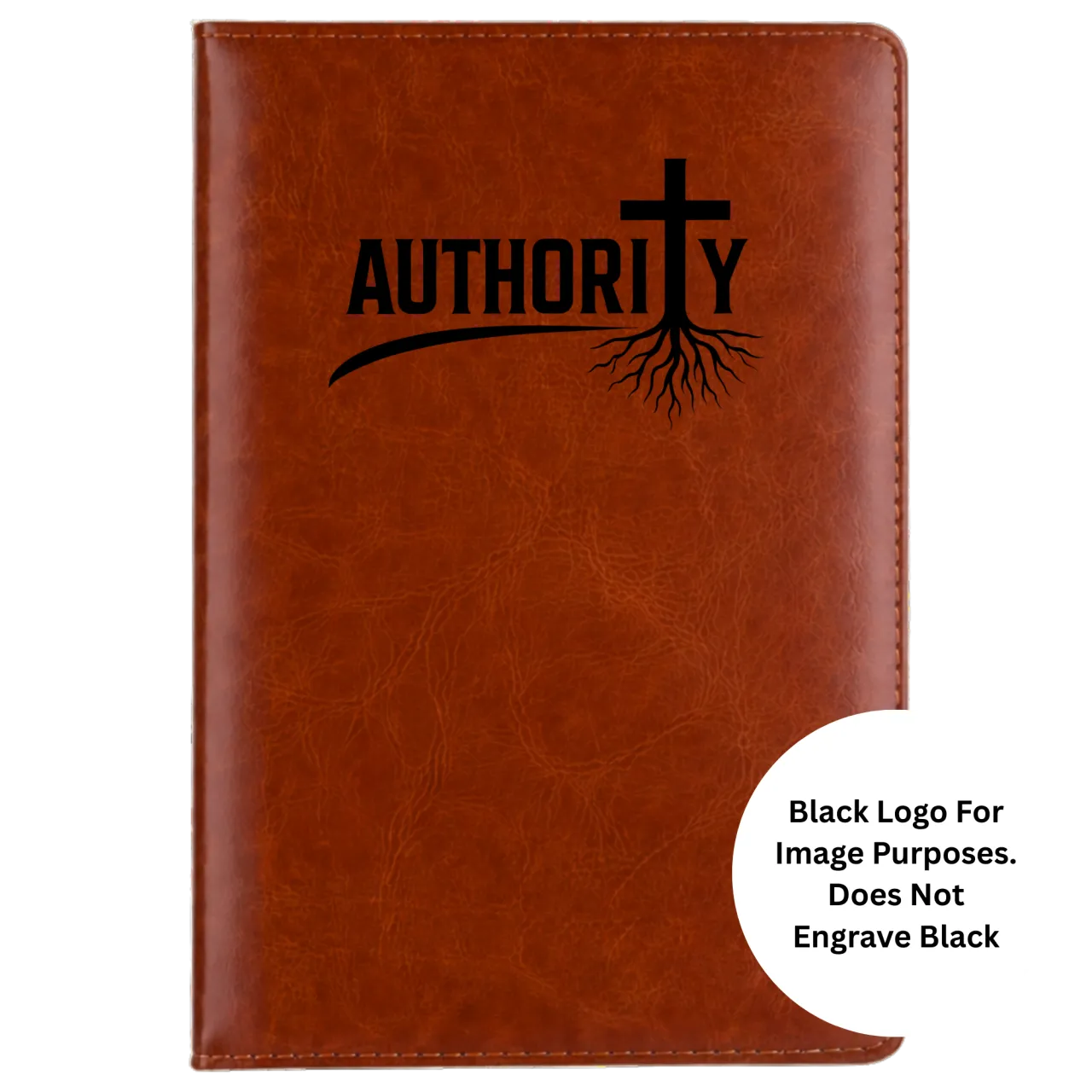 Authority 5.5x8.3" Hardcover Leather A5 Notebook