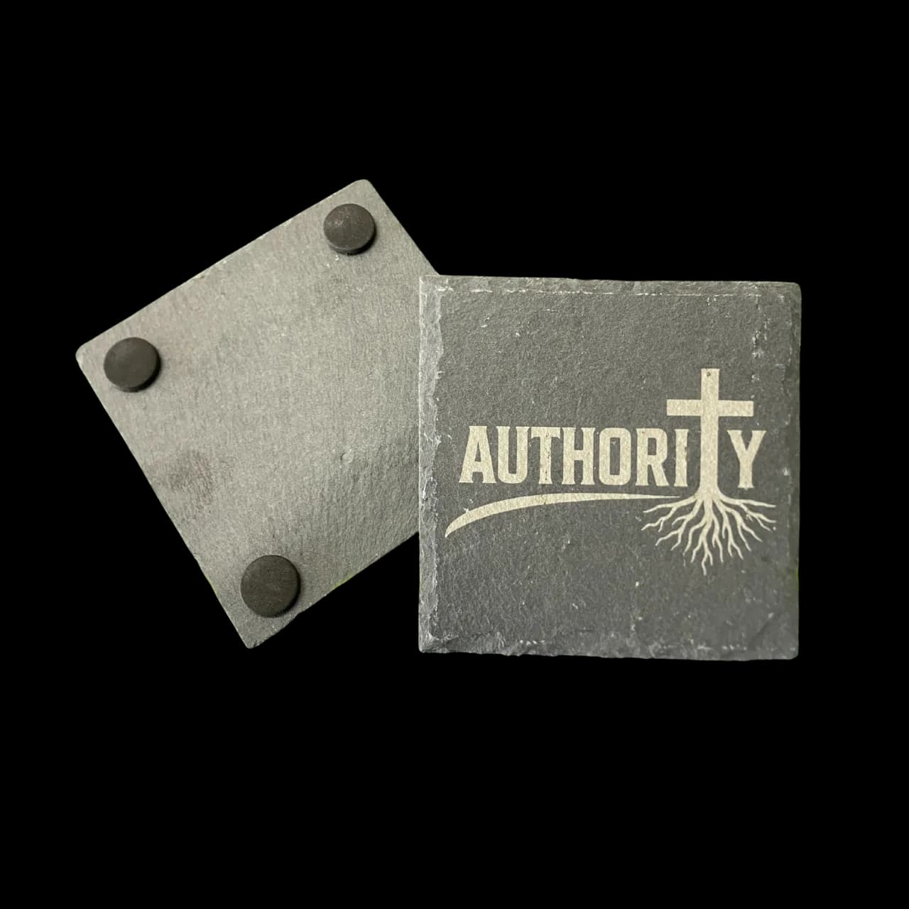 SPEND OVER $100 (on apparel/tumblers), Authority Stone Coaster Set FREE