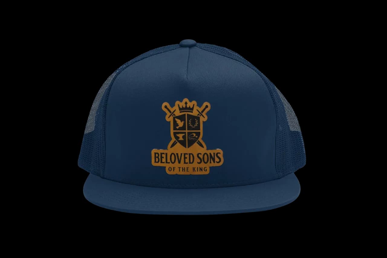 Beloved Sons of the King Leather Patch Hat