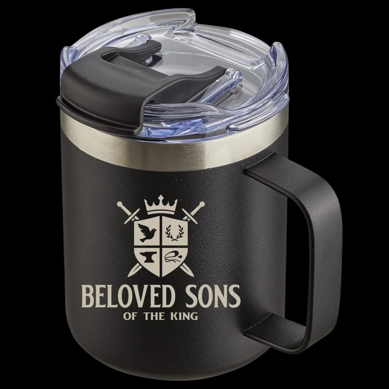 Beloved Sons Of The King Engraved Coffee Tumbler
