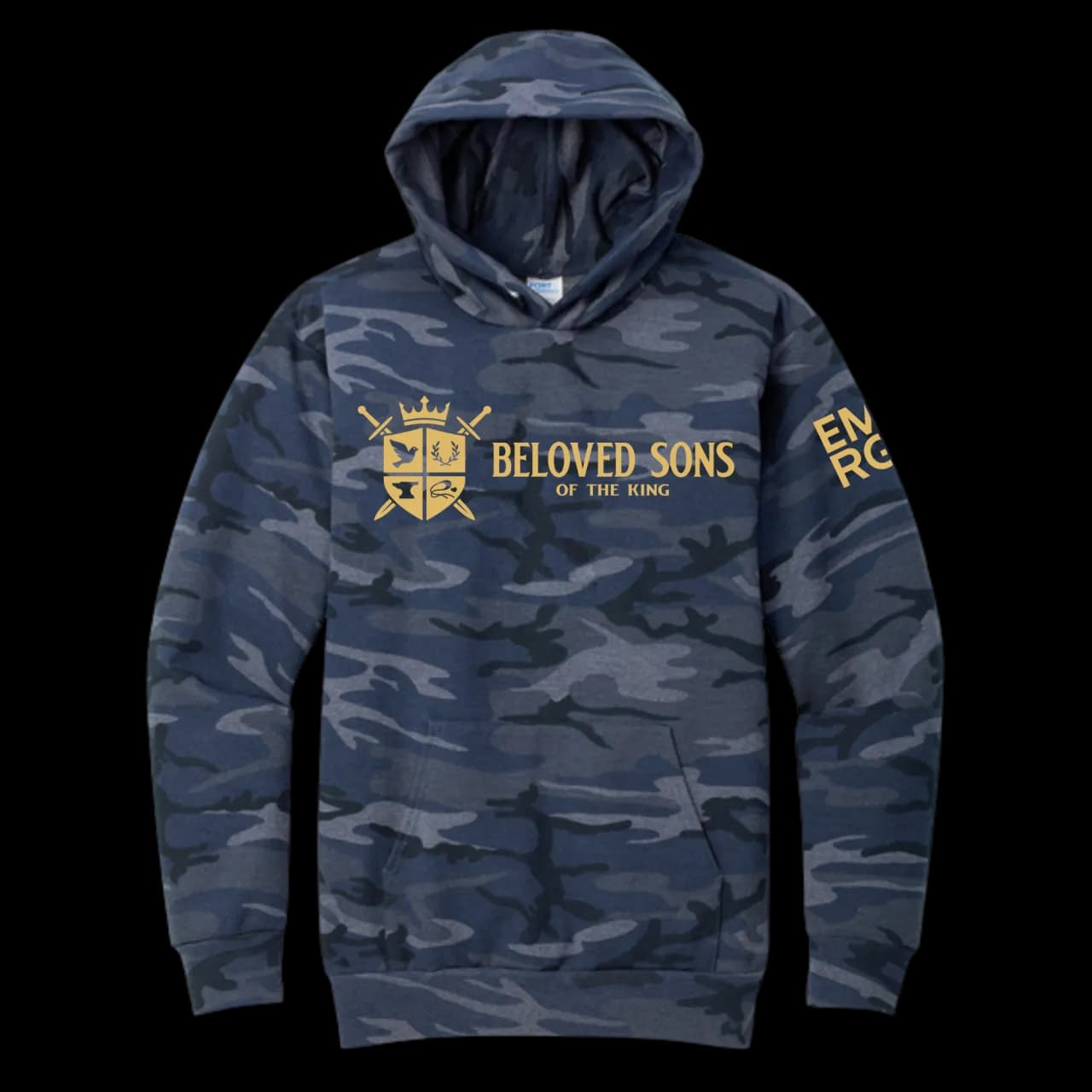 BSOTK "Special Edition" Midweight Blue Camo Hoodie