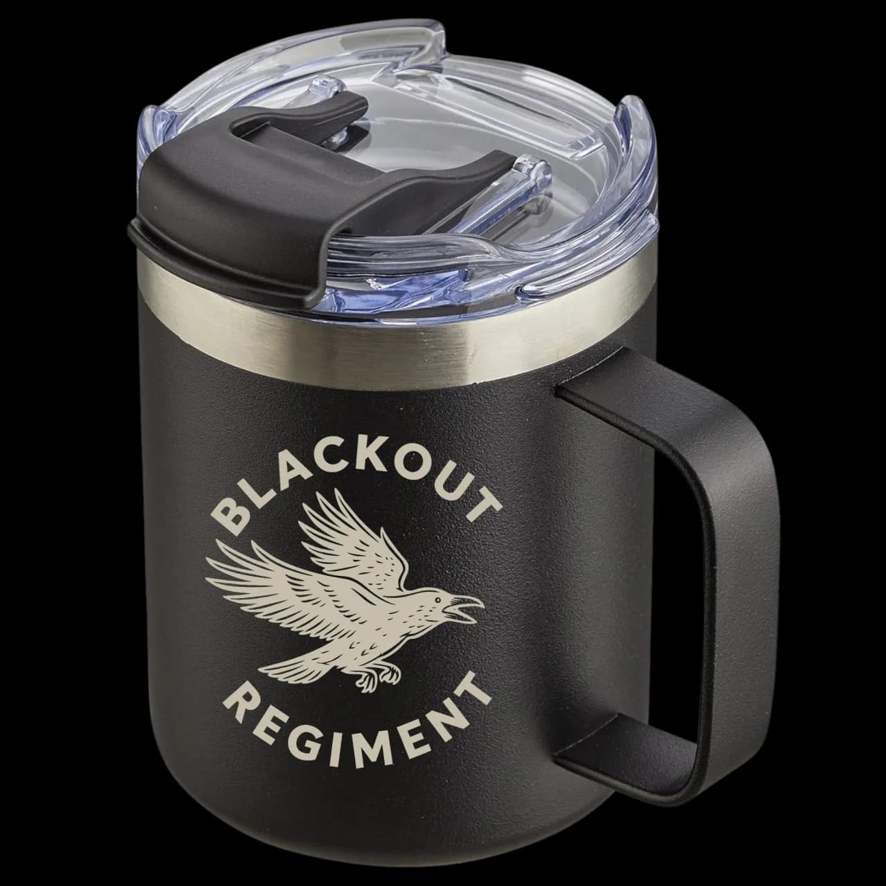 Blackout Regiment Engraved Coffee Tumbler