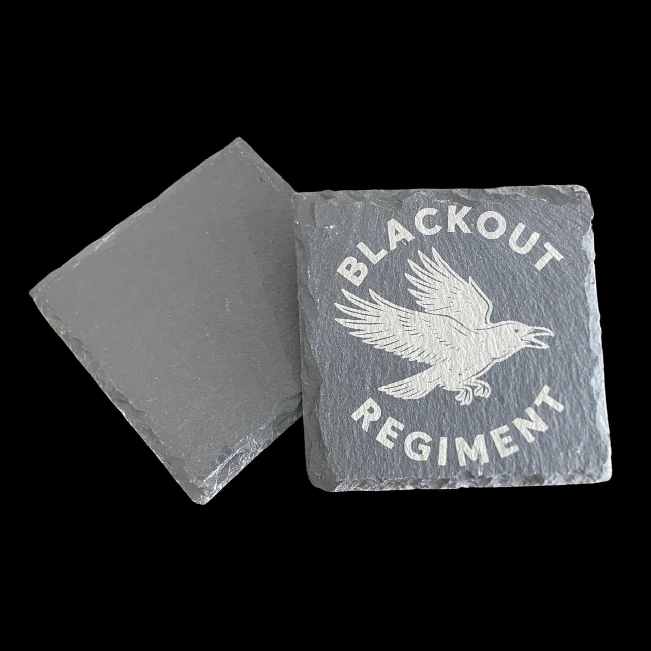 ADDITIONAL Blackout Regiment Stone Coaster Set of 2