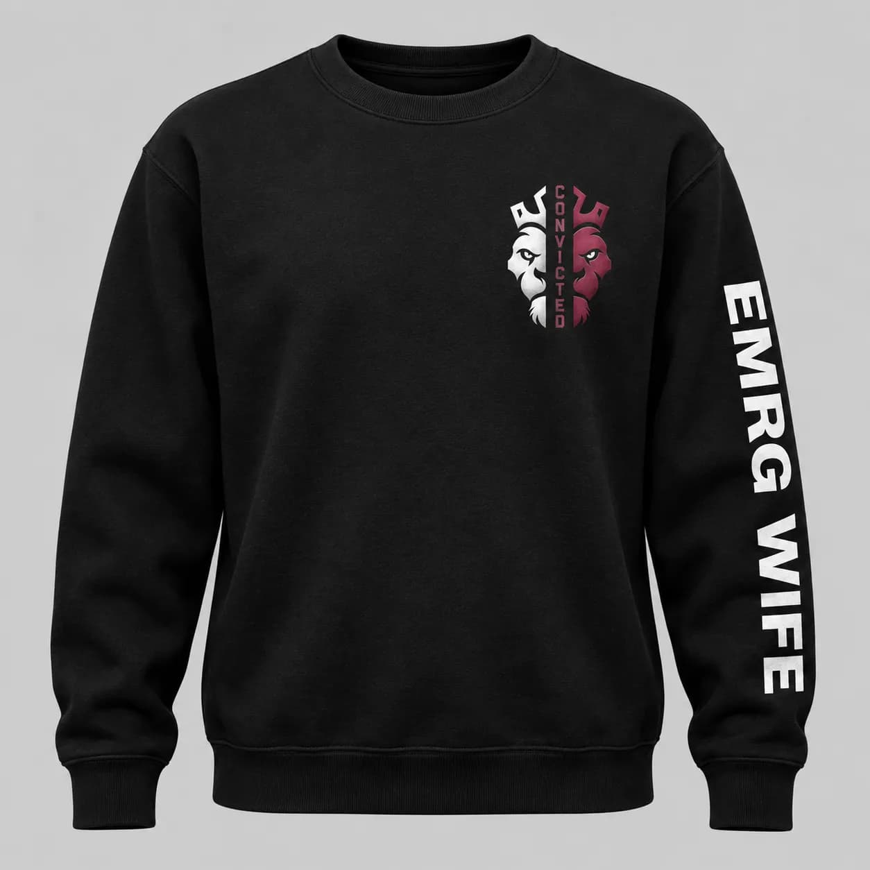 Convicted EMRG Wife Crewneck