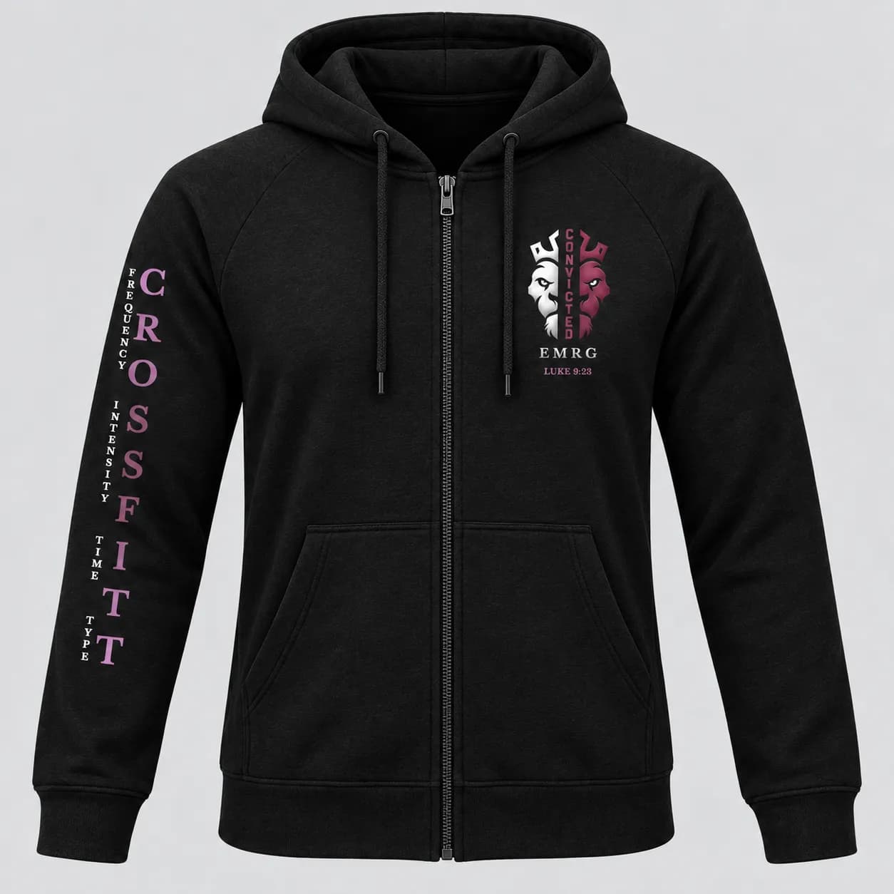 Convicted Thermal Lined Full Zip Hoodie
