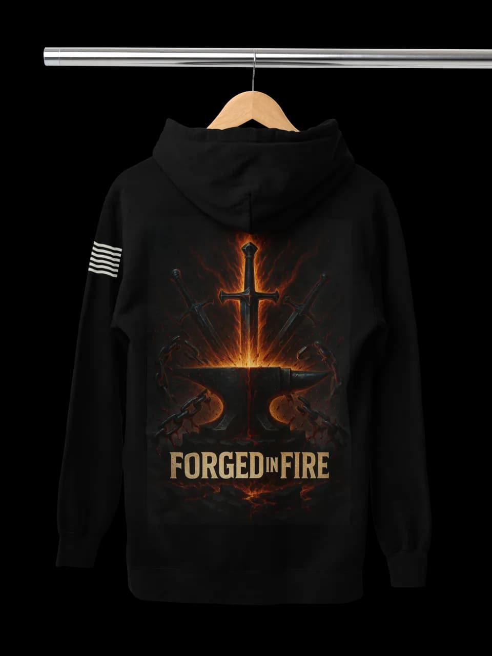 Forged In Fire "Anvil" Heavy Weight Hoodie