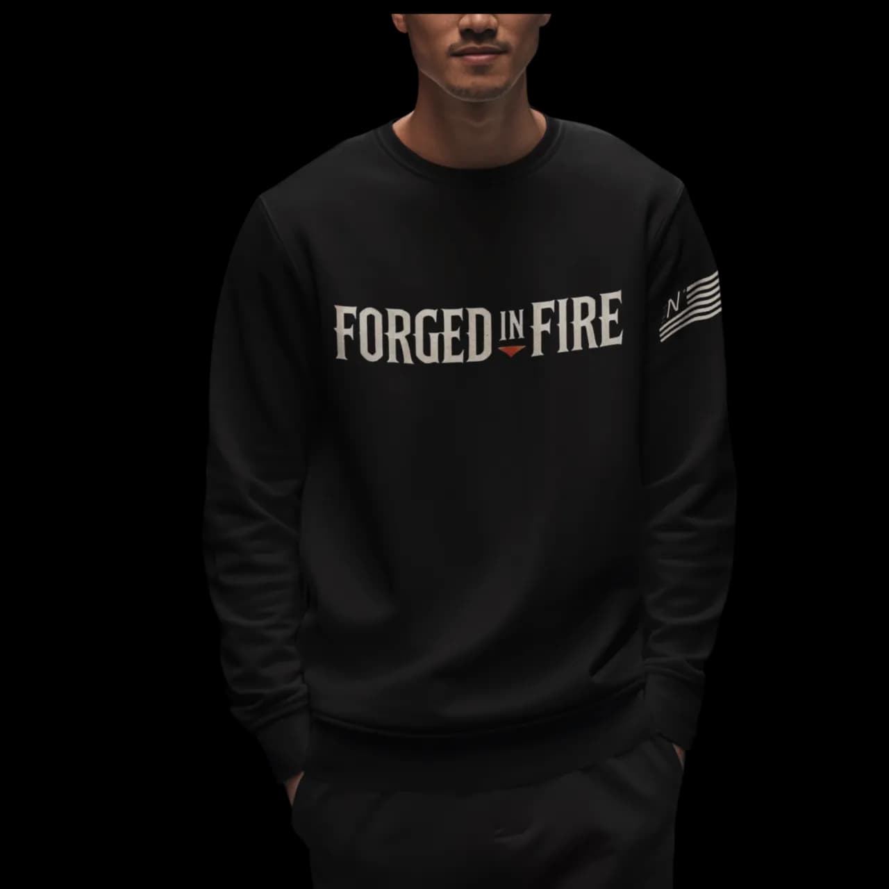 Forged In Fire Crewneck Sweatshirt