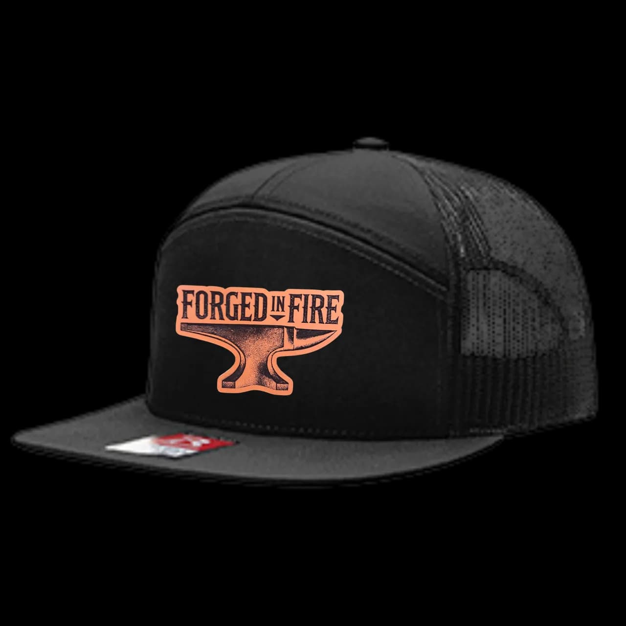Forged In Fire Leather Patch Hat