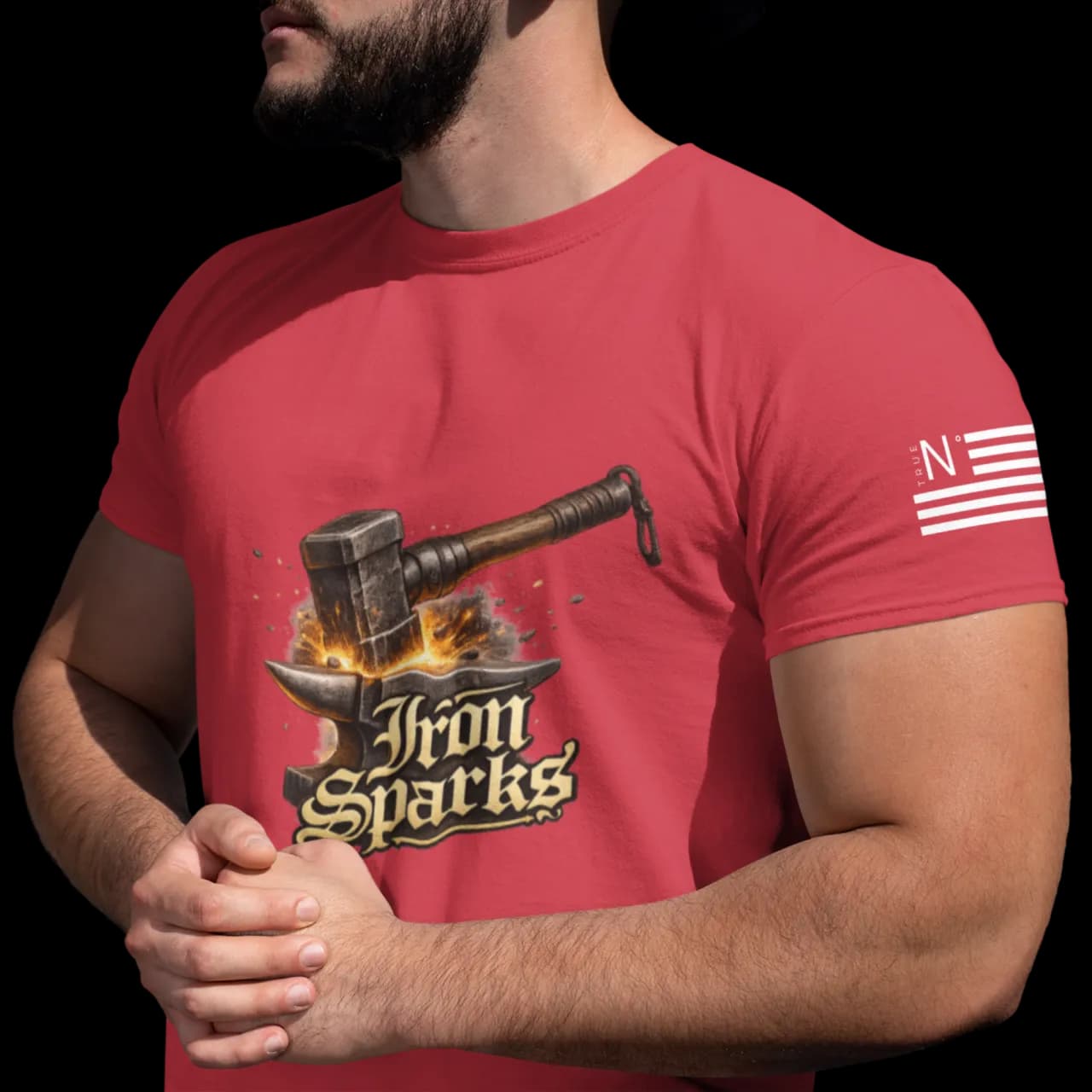 Iron Sparks Front Logo Tee