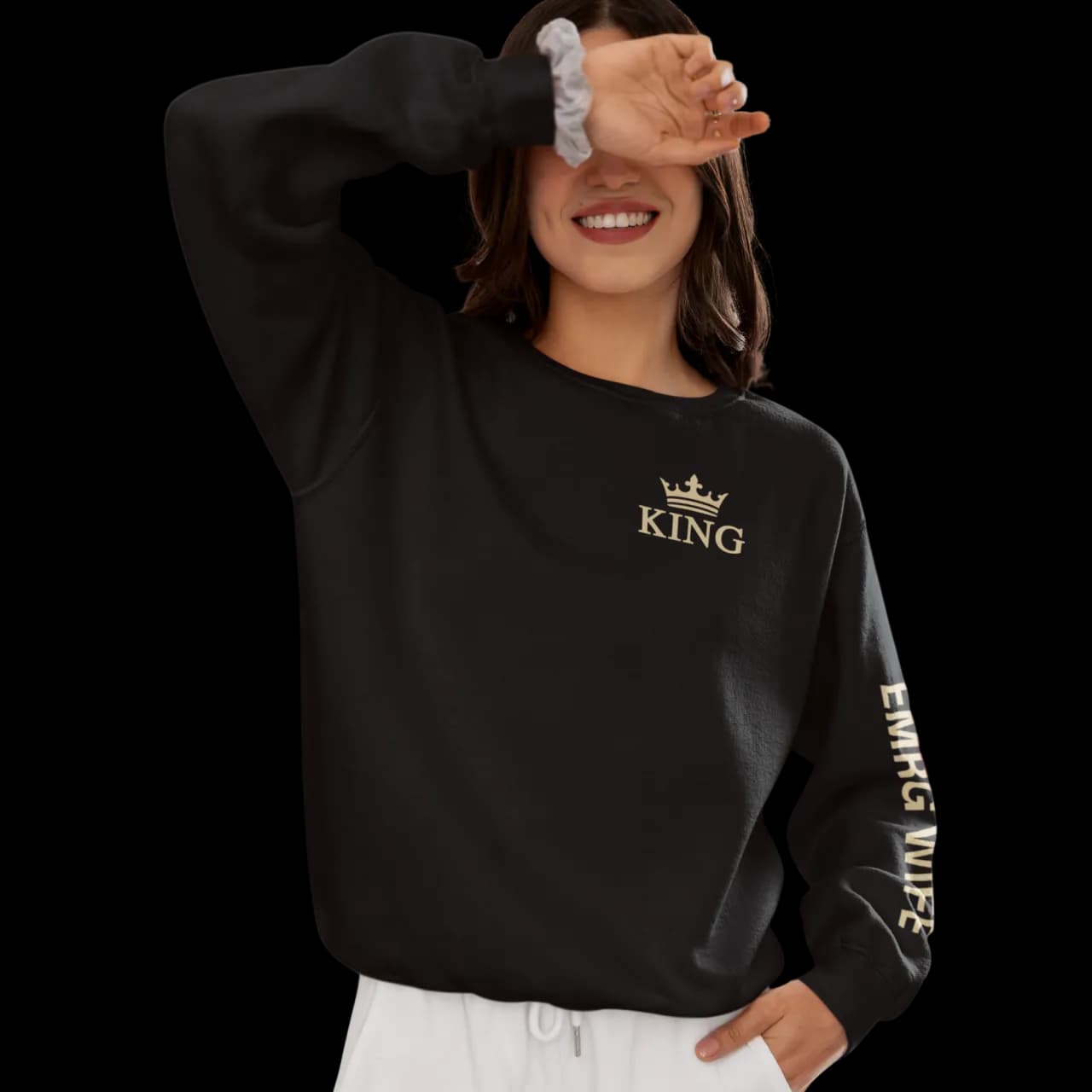 KING EMRG Wife Crewneck Sweatshirt