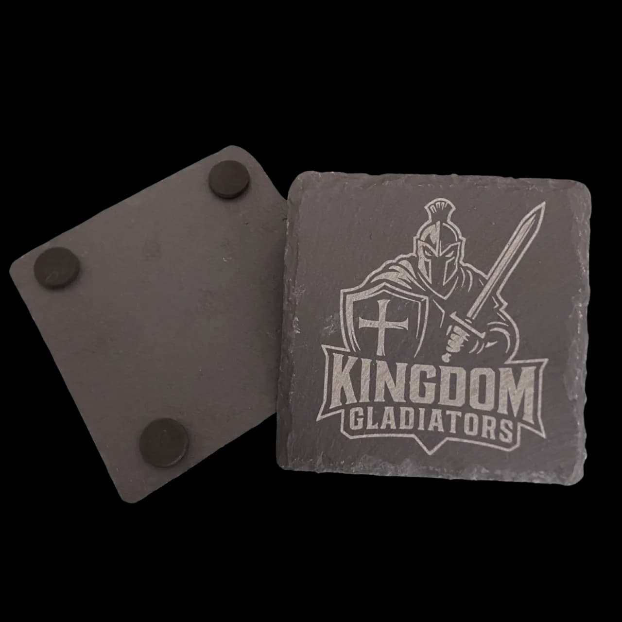 ADDITIONAL Kingdom Gladiators Stone Coaster Set of 2