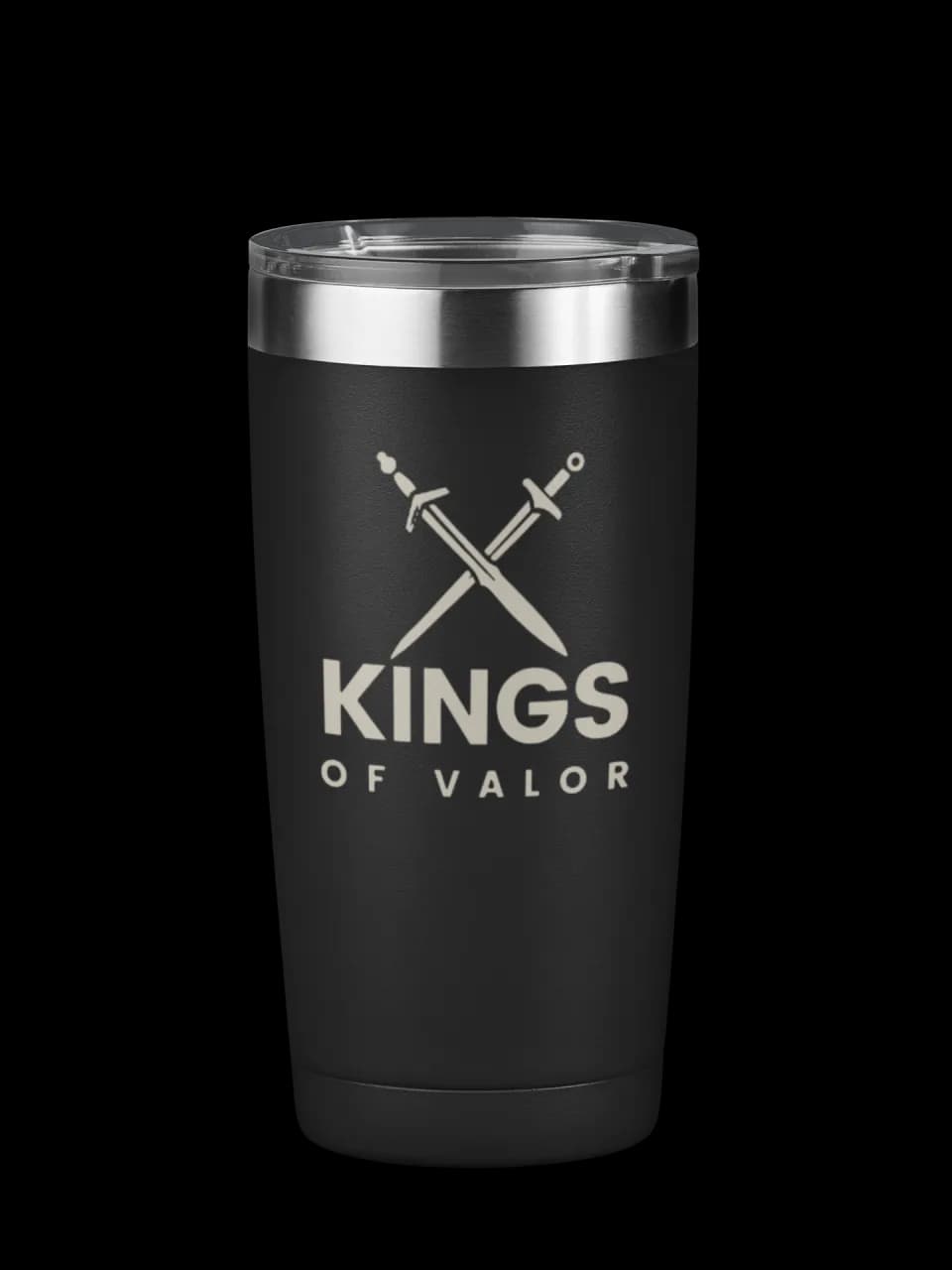 Kings Of Valor 20 oz Stainless Steel Tumbler