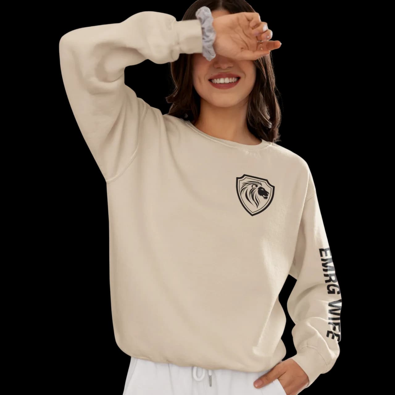 Legacy Warriors EMRG Wife Crewneck Sweatshirt