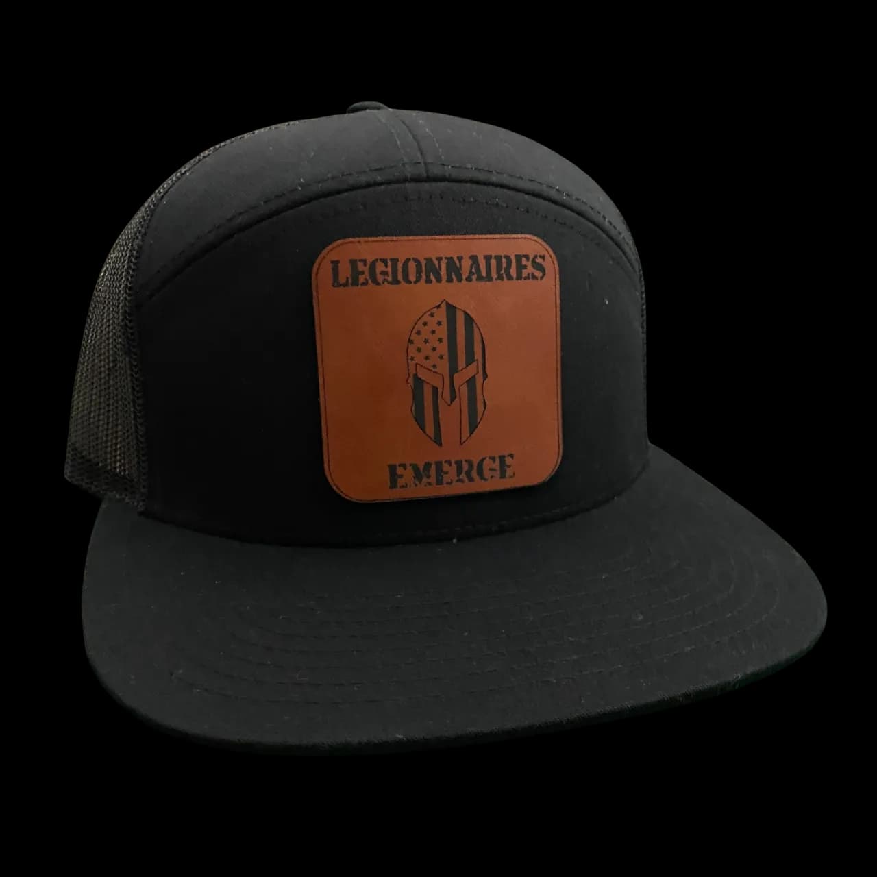 Legionnaires Leather Patch Hat