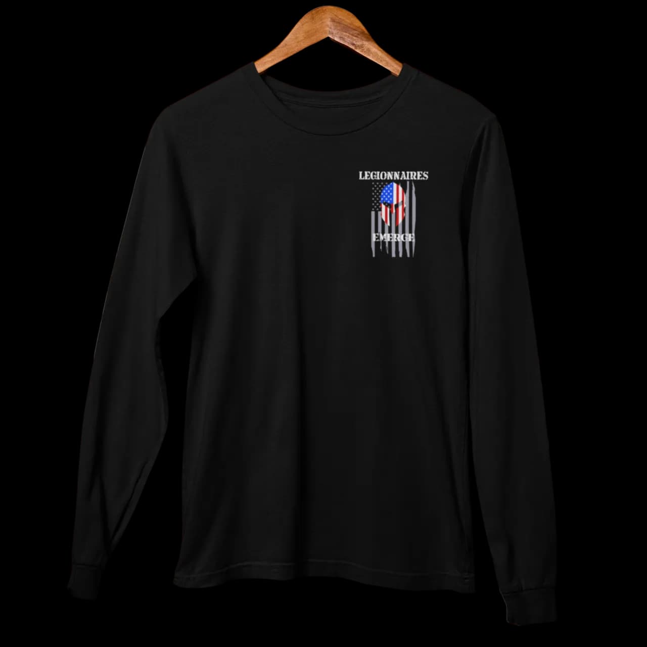 Legionnaires Logo Long Sleeve or Mock Neck Shirt