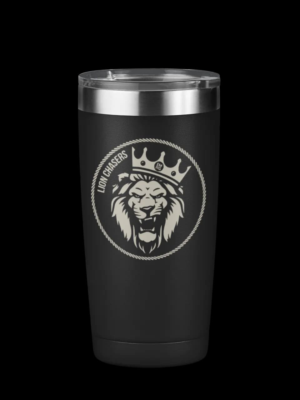 Lion Chasers Engraved 20 oz Tumbler
