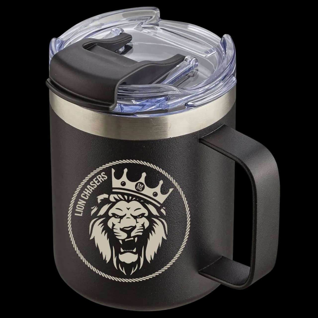 Lion Chasers Engraved Coffee Tumbler