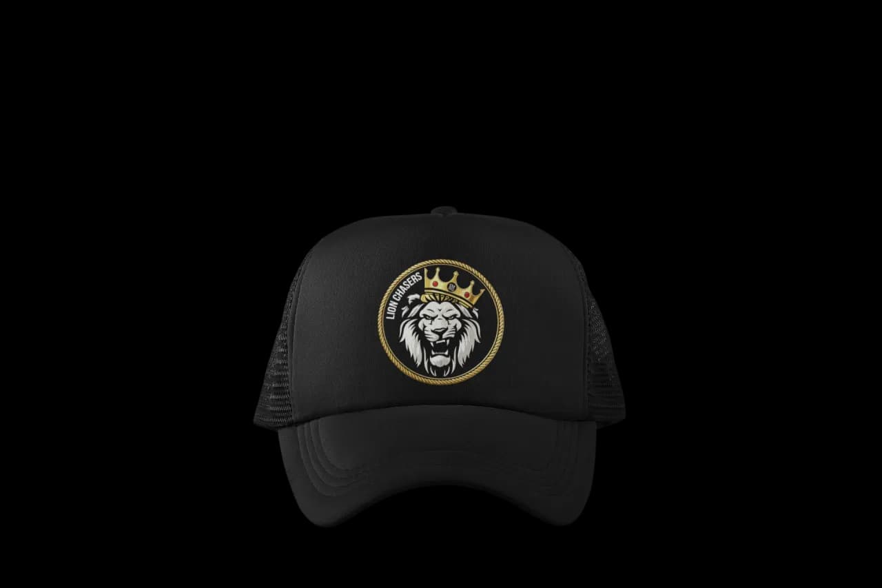 Lion Chasers Graphic Logo Hat
