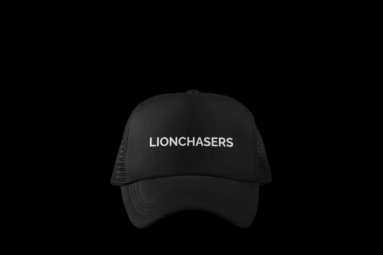 Lion Chasers Name Graphic Hat