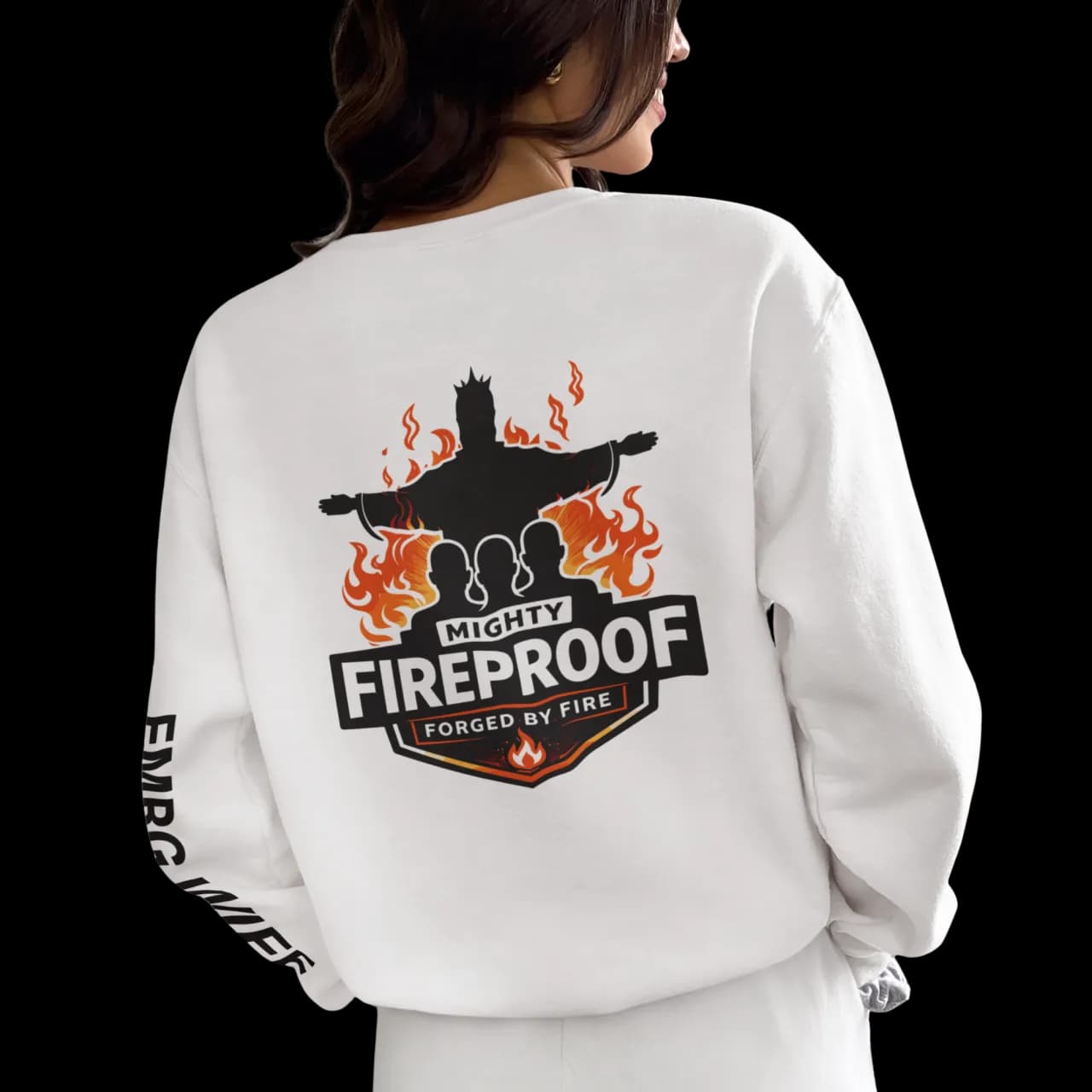 Mighty Fireproof WIFE Crewneck Sweater
