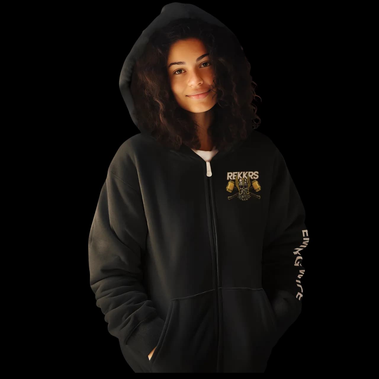REKKRS 2026 EMRG Wife Zip Up Hoodie