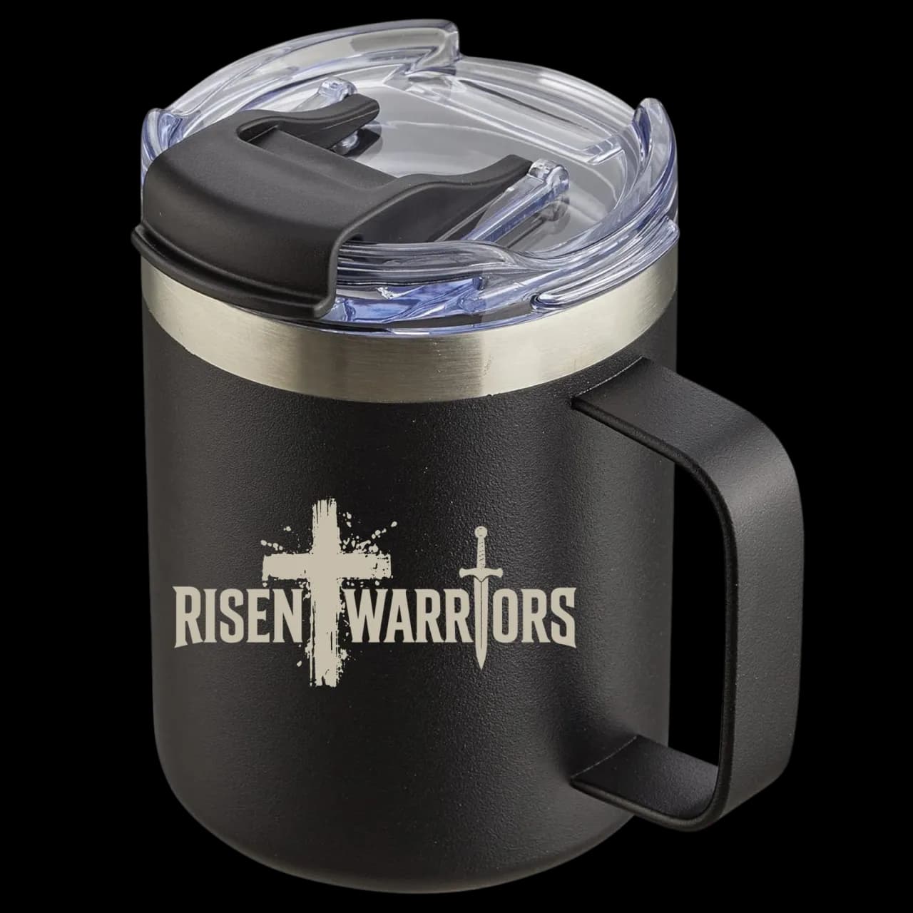 Risen Warriors Engraved Coffee Tumbler