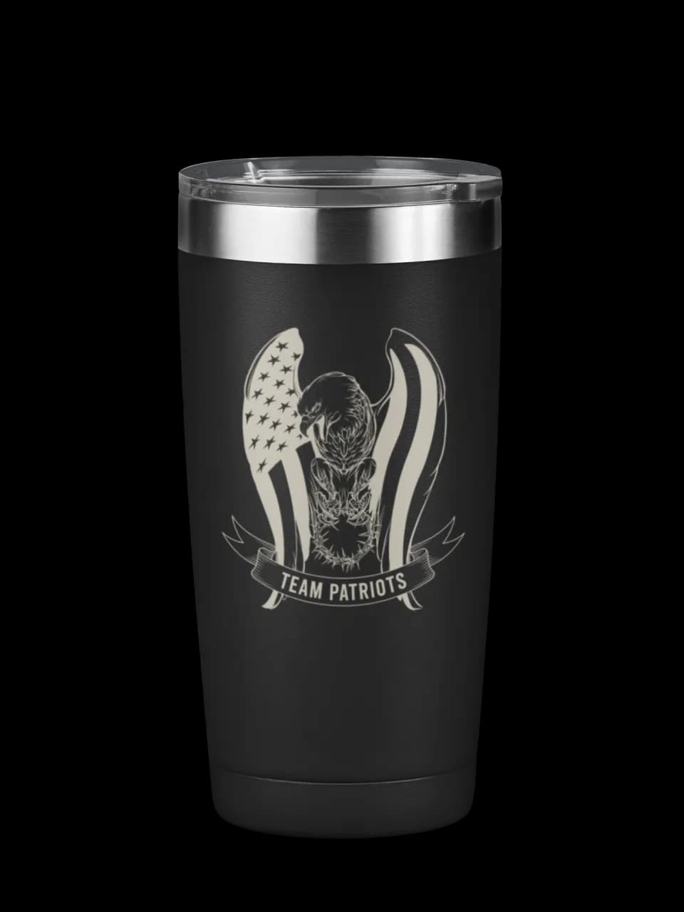 Team Patriots 20 oz Stainless Steel Tumbler