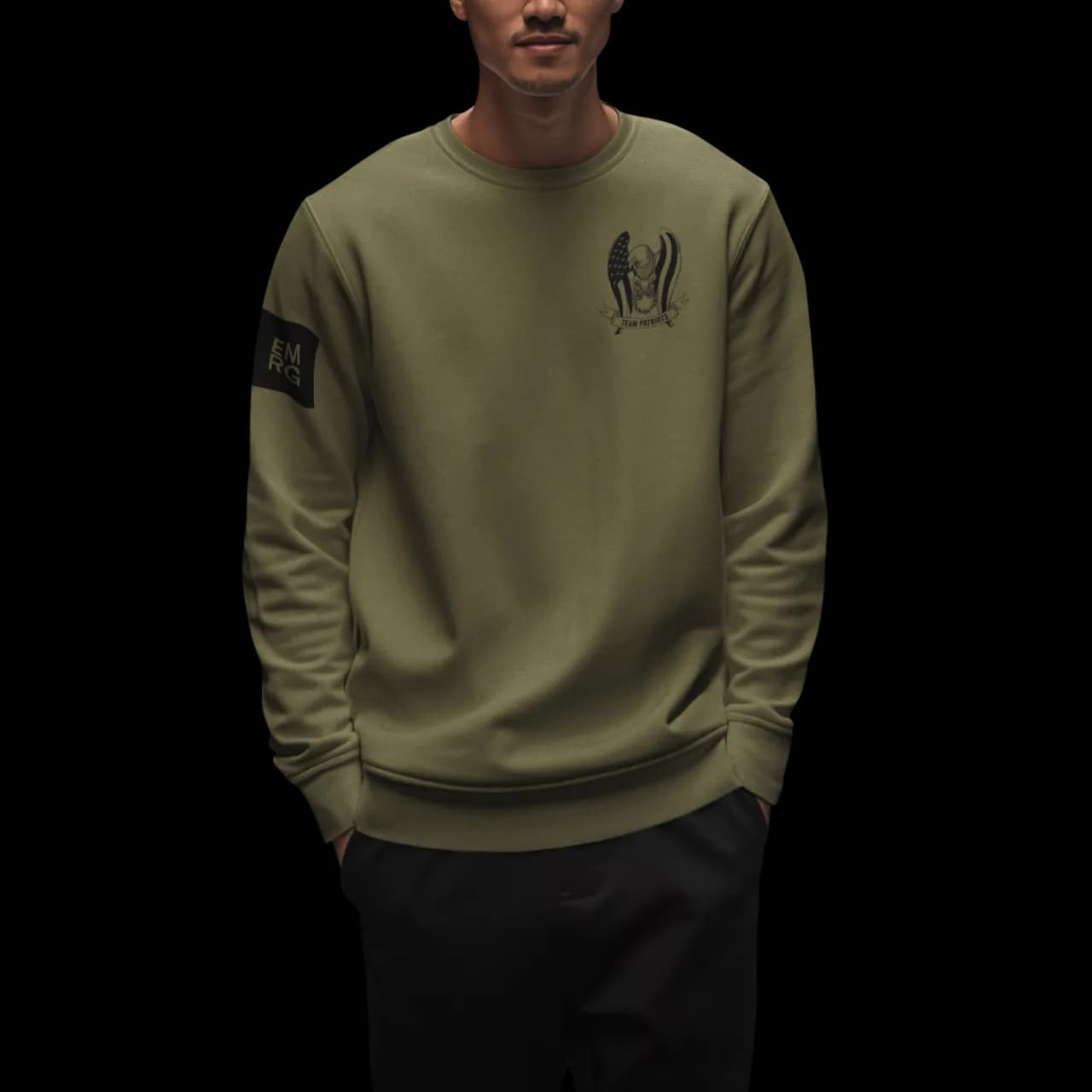 Team Patriots Crewneck Sweater