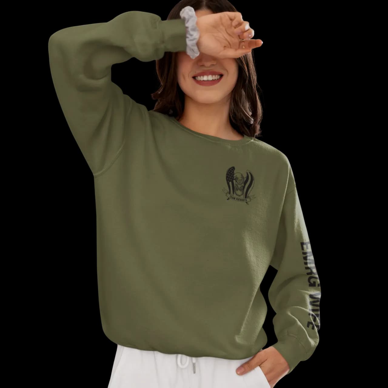 Team Patriots WIFE Crewneck