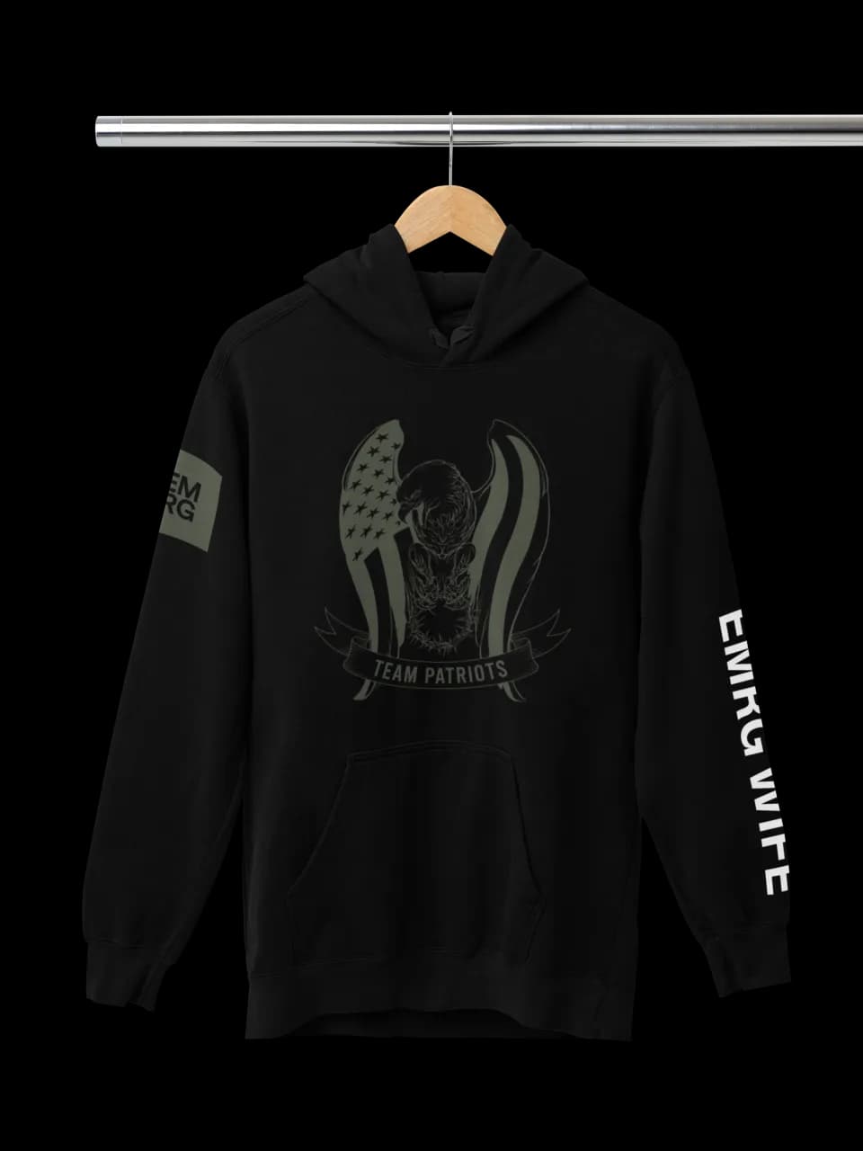 Team Patriots WIFE Heavy Weight Hoodie