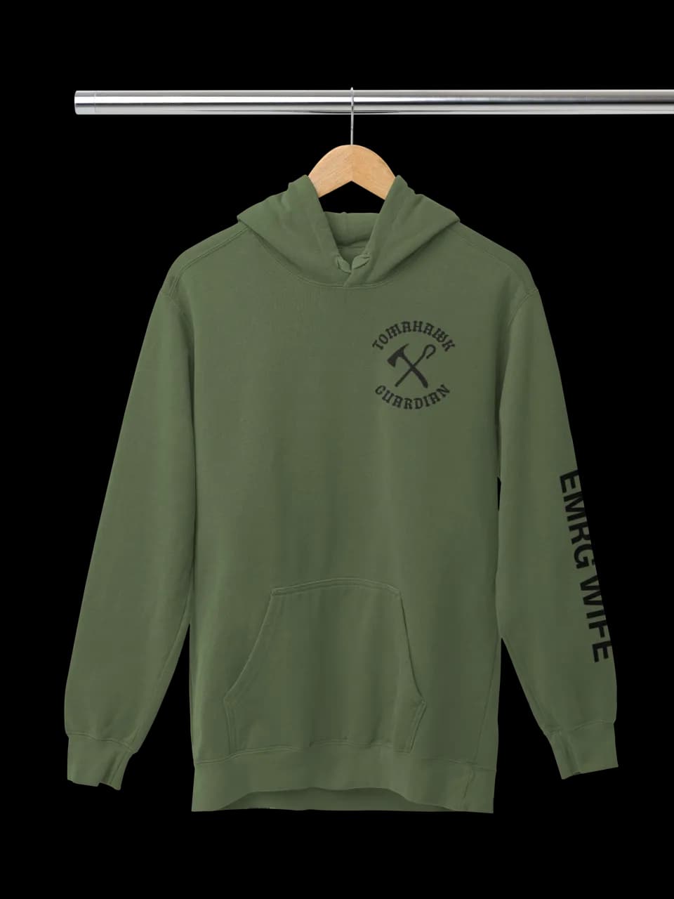 Team Tomahawk EMRG Wife Heavy Blend Hoodie