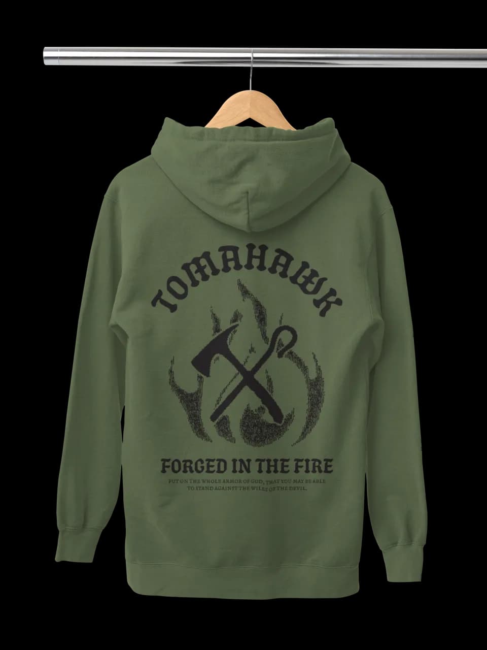 Team Tomahawk Heavy Blend Hoodie