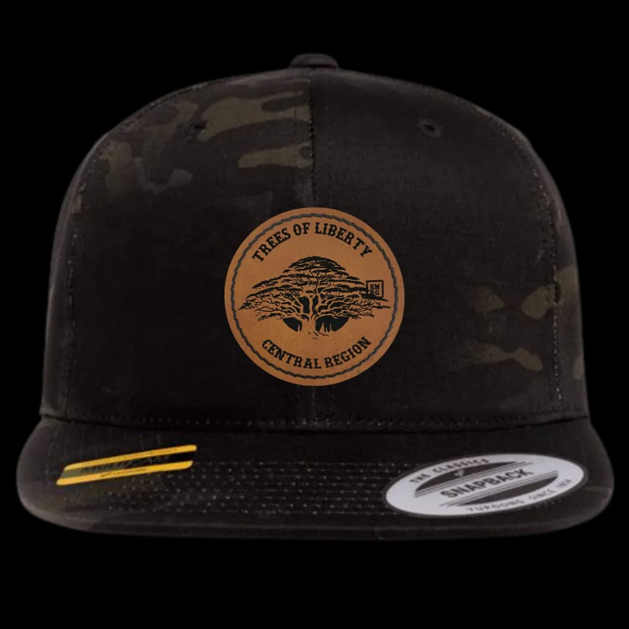Trees Of Liberty Leather Patch Hat