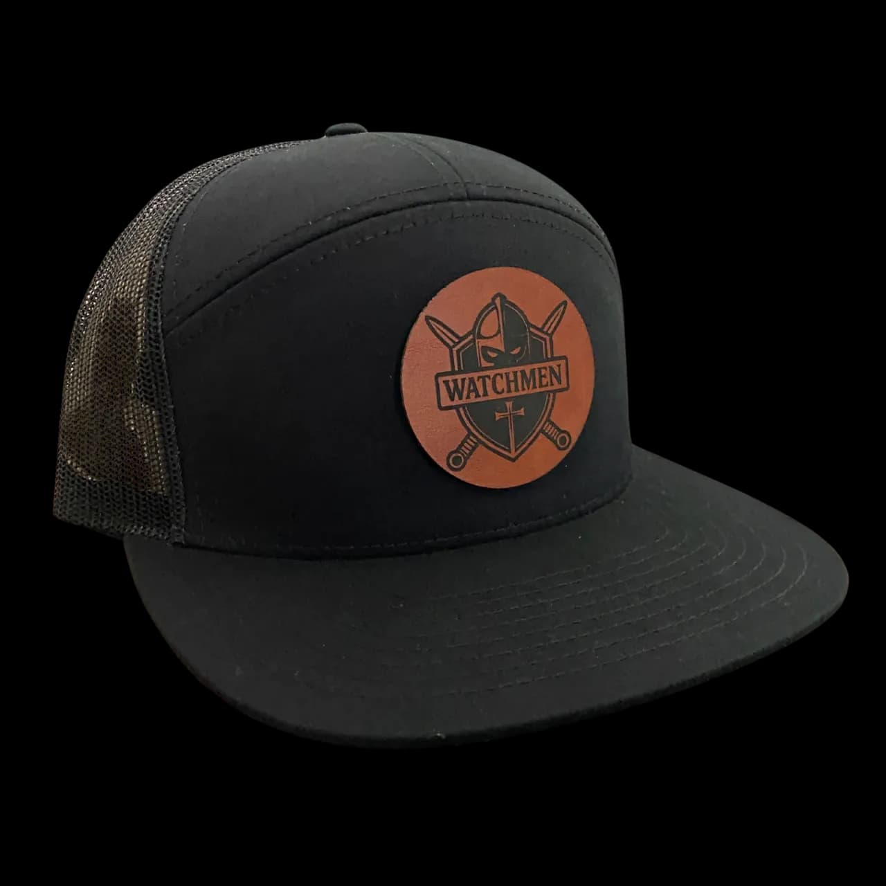 Watchmen Leather Patch Hat