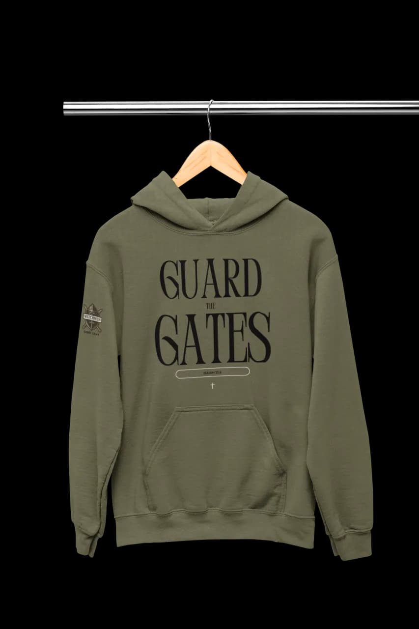 Guard The Gates Watchmen Heavy Weight Hoodie